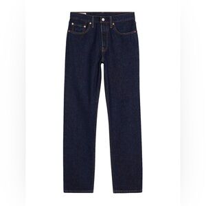 LEVI'S Navy 501 Original Fit Jeans